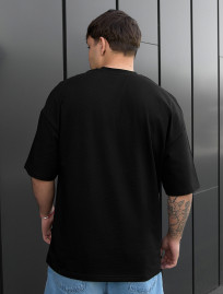 Tricou Staff black oversize