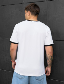 Tricou Staff ve white & black