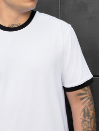Tricou Staff ve white & black