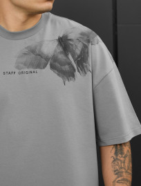 Tricou Staff original & butterfly oversize