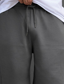 Pantaloni scurți tricotați Staff nes gray