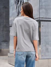 Tricou de damă Staff gray oversize