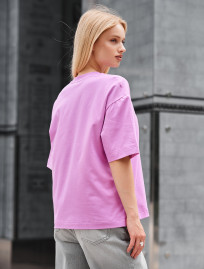 Tricou de damă Staff lilac oversize