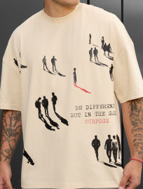 Tricou Staff be different oversize