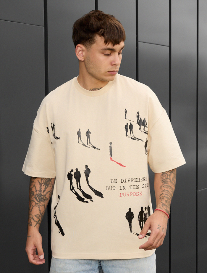 Tricou Staff be different oversize