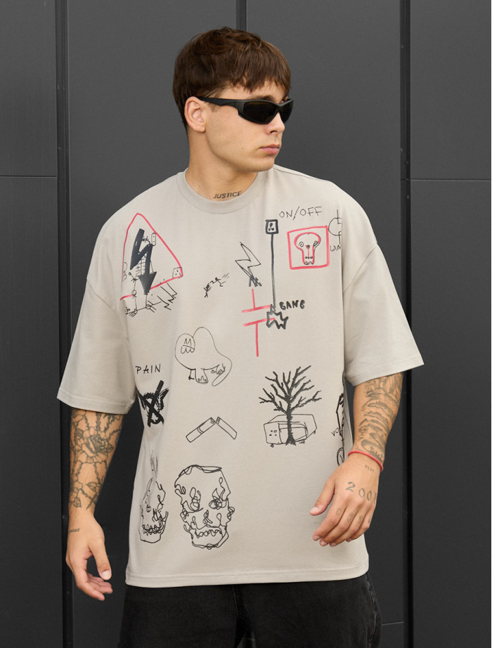 Tricou Staff on-off oversize