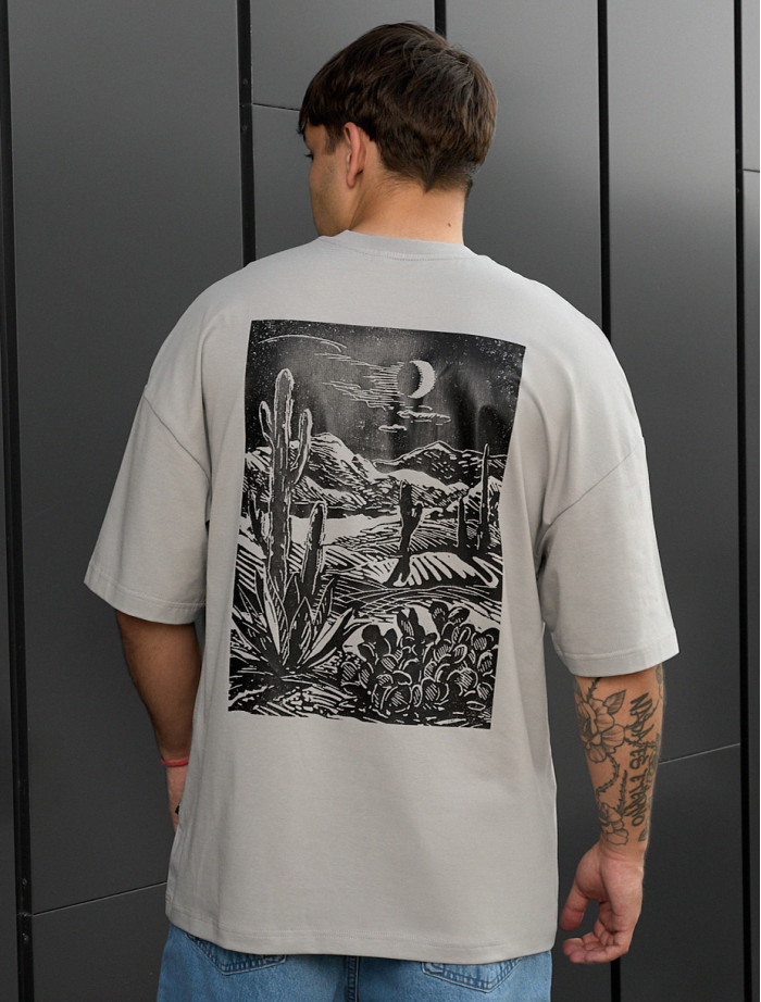 Tricou Staff night & logo oversize