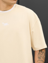 Tricou Staff milk logo oversize