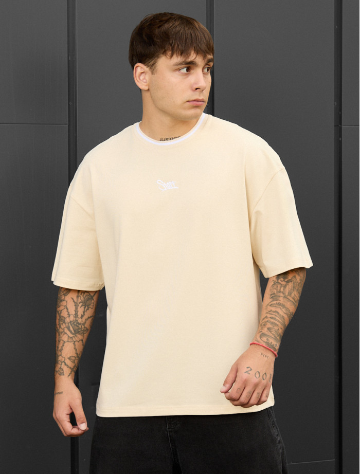 Tricou Staff milk logo oversize