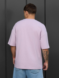Tricou Staff lilac oversize