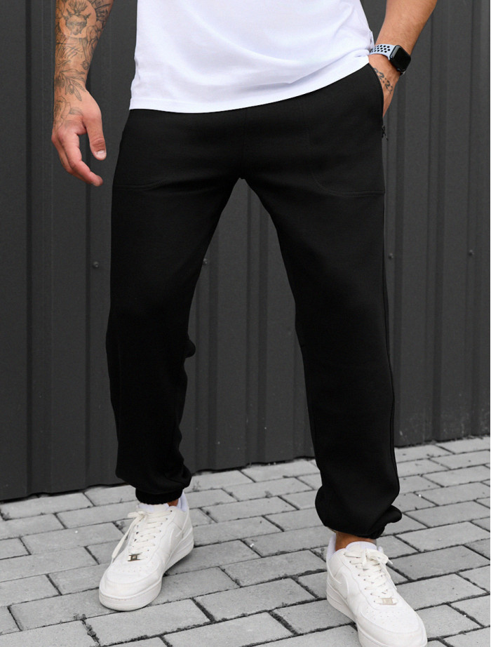 Pantaloni de trening Staff nib black