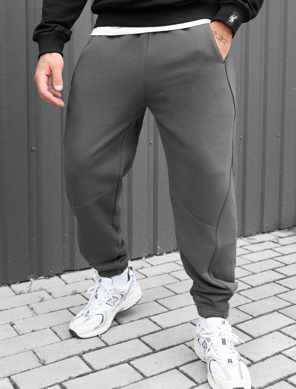 Pantaloni de trening Staff ers gray
