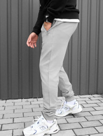 Pantaloni de trening Staff zem light gray