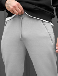Pantaloni de trening Staff zem light gray