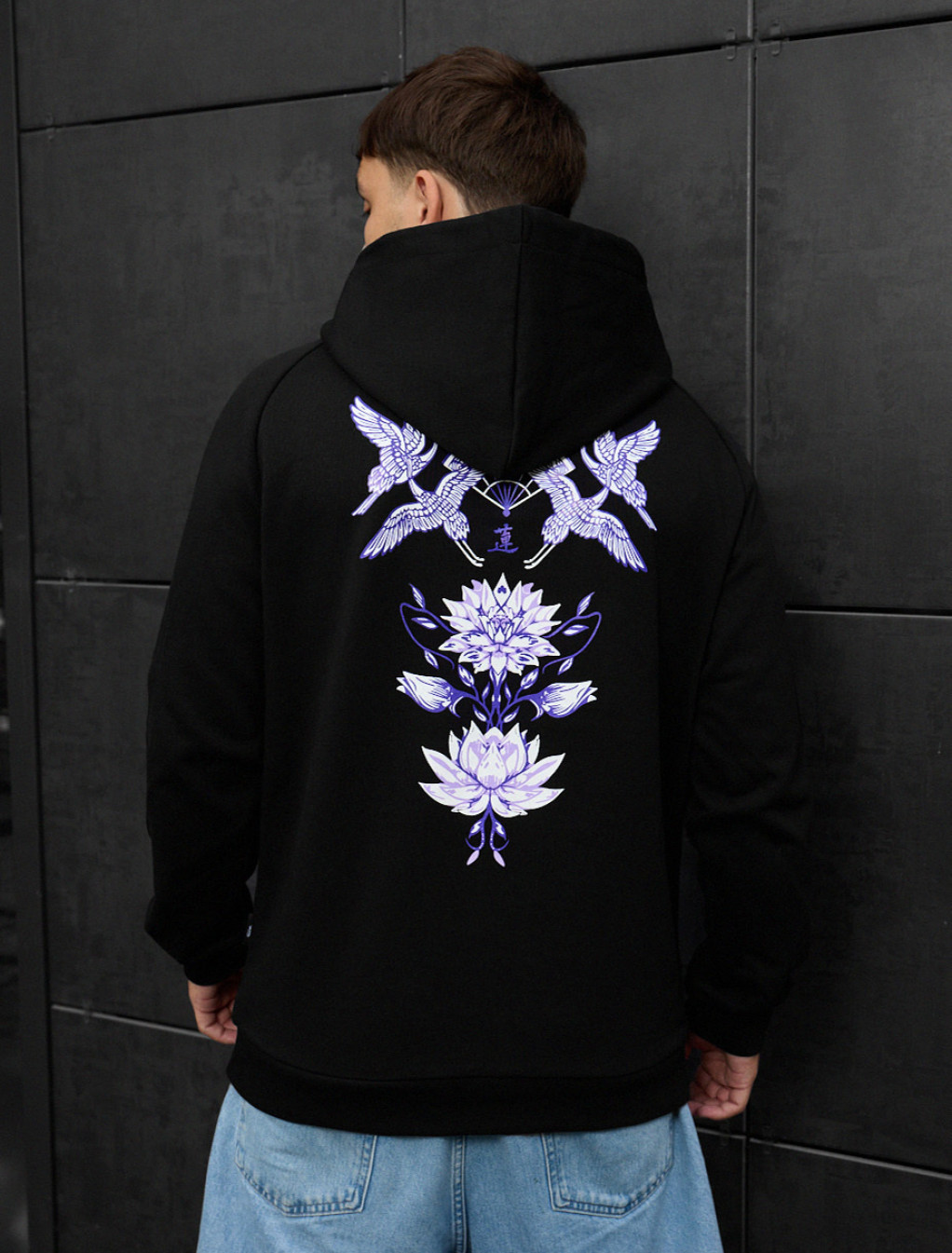 Hanorac Staff birds & flowers oversize
