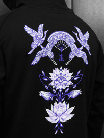 Hanorac Staff birds & flowers oversize