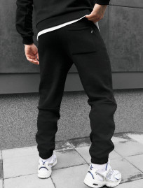 Pantaloni de trening Staff nib black logo fleece