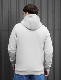 Hanorac Staff zip basic light gray fleece