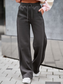 Pantaloni de damă Staff ril dark gray fleece