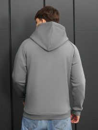 Hanorac Staff gray logo fleece
