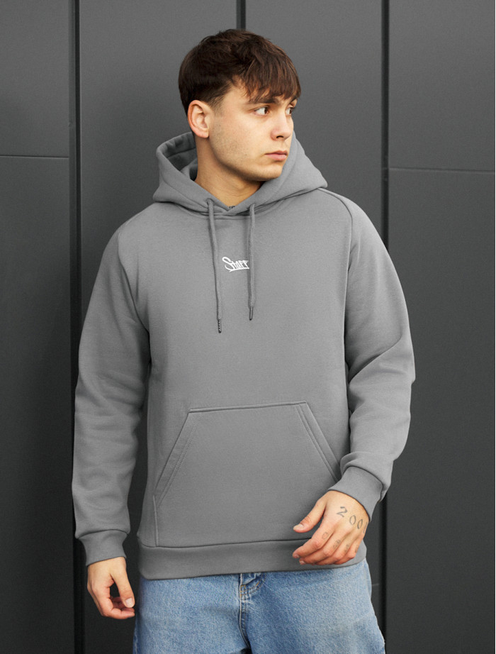 Hanorac Staff gray logo fleece