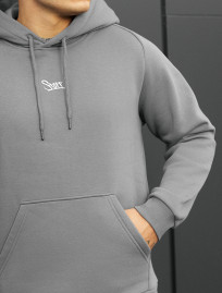 Hanorac Staff gray logo fleece