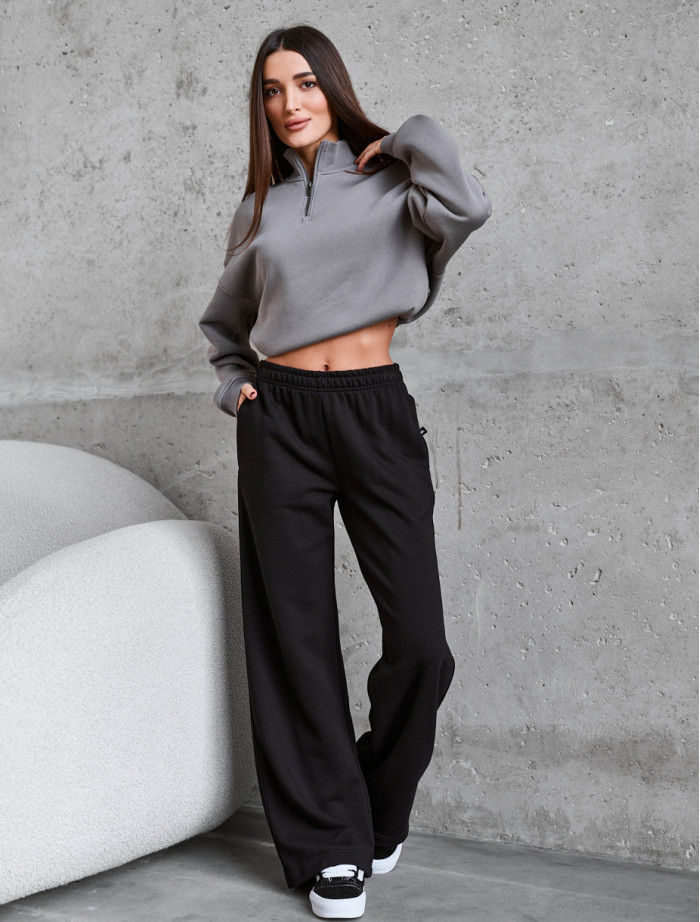 Pantaloni de trening de damă Staff mon black