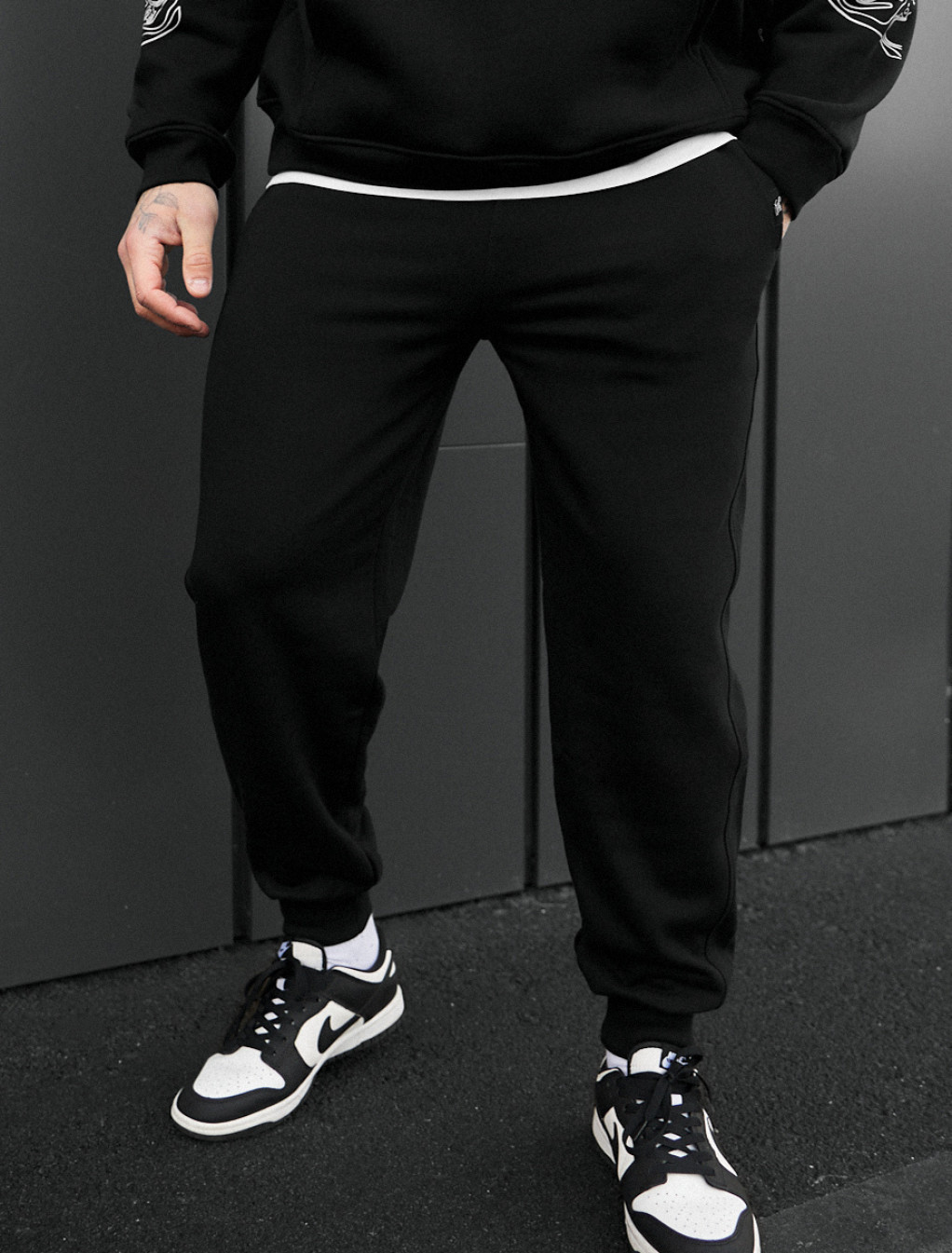 Pantaloni de trening  Staff rol black
