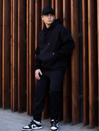 Costum de trening  Staff jax black oversize fleece