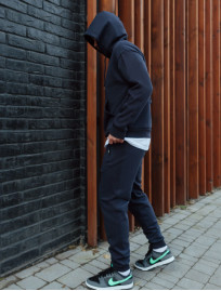 Costum de trening Staff cr navy oversize fleece