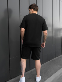 Set de vară tricou + pantaloni scurți Staff mb black