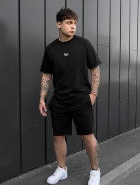 Set de vară tricou + pantaloni scurți Staff mb black
