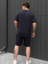 Set de vară tricou + pantaloni scurți  Staff mb navy