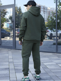 Costum de trening Staff jax khaki oversize fleece