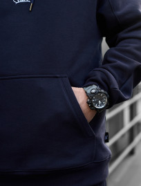 Costum de trening Staff sa navy logo fleece