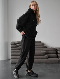Trening de damă Staff nu black fleece oversize