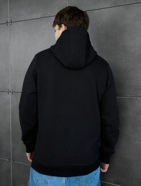 Hanorac cu fermoar Staff zip black logo fleece