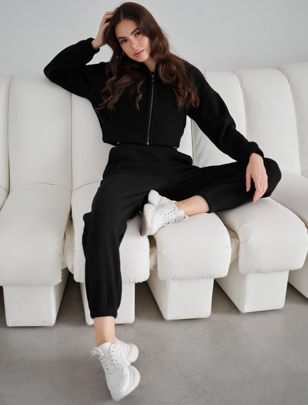 Trening de damă Staff rix black fleece