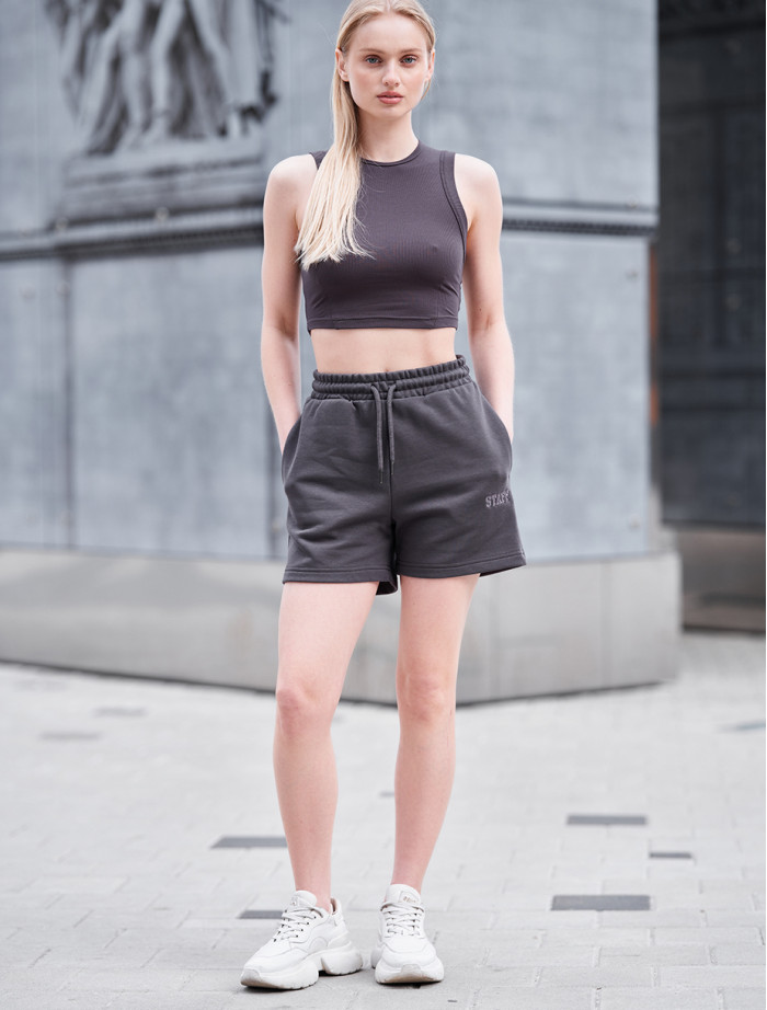 Pantaloni scurți Staff vi dark gray