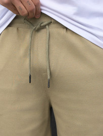Pantaloni scurți tricotați Staff ley olive