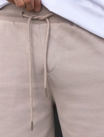 Pantaloni scurți tricotați Staff ley light gray