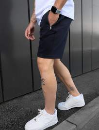 Pantaloni scurți tricotați Staff ley navy