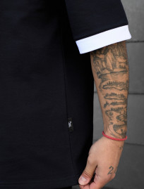Set de vară tricou + pantaloni scurți Staff do navy oversize