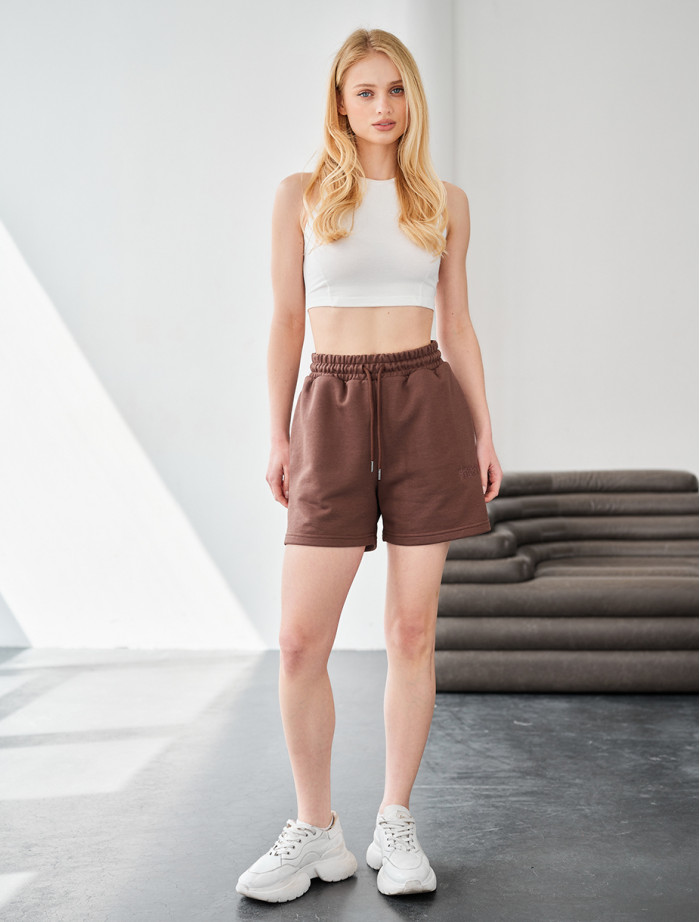 Pantaloni scurți Staff vi brown