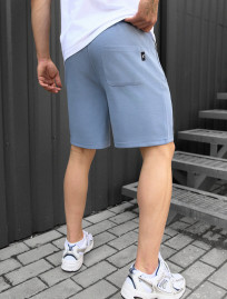 Pantaloni scurți tricotați Staff ley light blue
