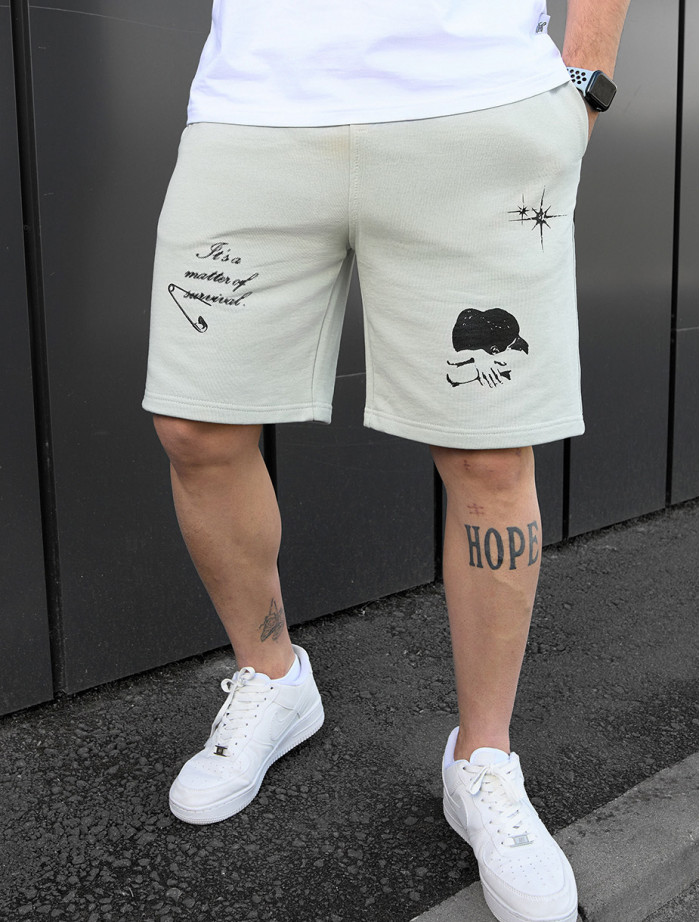 Pantaloni scurți tricotați Staff hugs