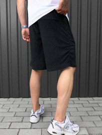 Pantaloni scurți tricotați Staff at black