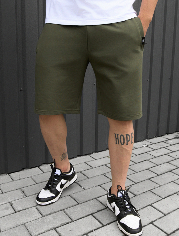 Pantaloni scurți tricotați Staff wh khaki