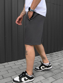 Pantaloni scurți tricotați Staff wh gray