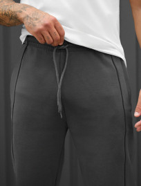 Pantaloni de trening Staff siv gray reflective